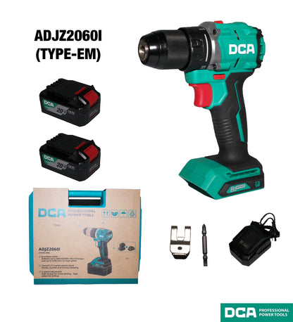 DCA ADJZ2060i Brushless Cordless Hammer Drill