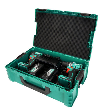 DCA ADKIT26 Brushless Cordless Hammer Drill & Impact Driver 20V Combo Kit
