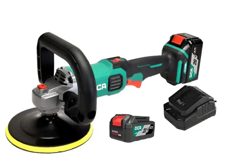 DCA ADSP02-180 180mm Cordless Brushless Polisher