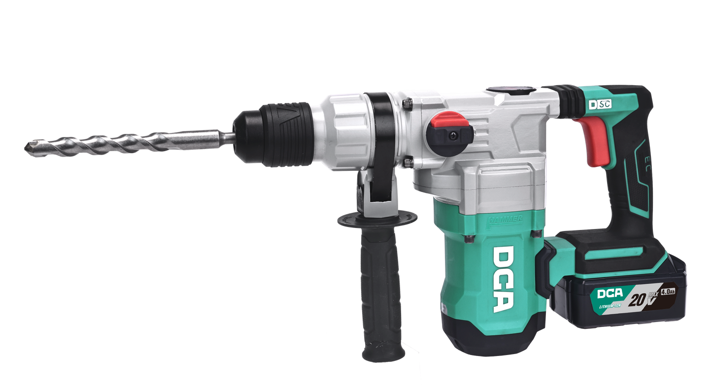 DCA ADZC03-28 Cordless Brushless Rotary Hammer - Z