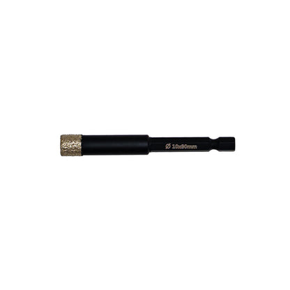 Brazed core drill bit