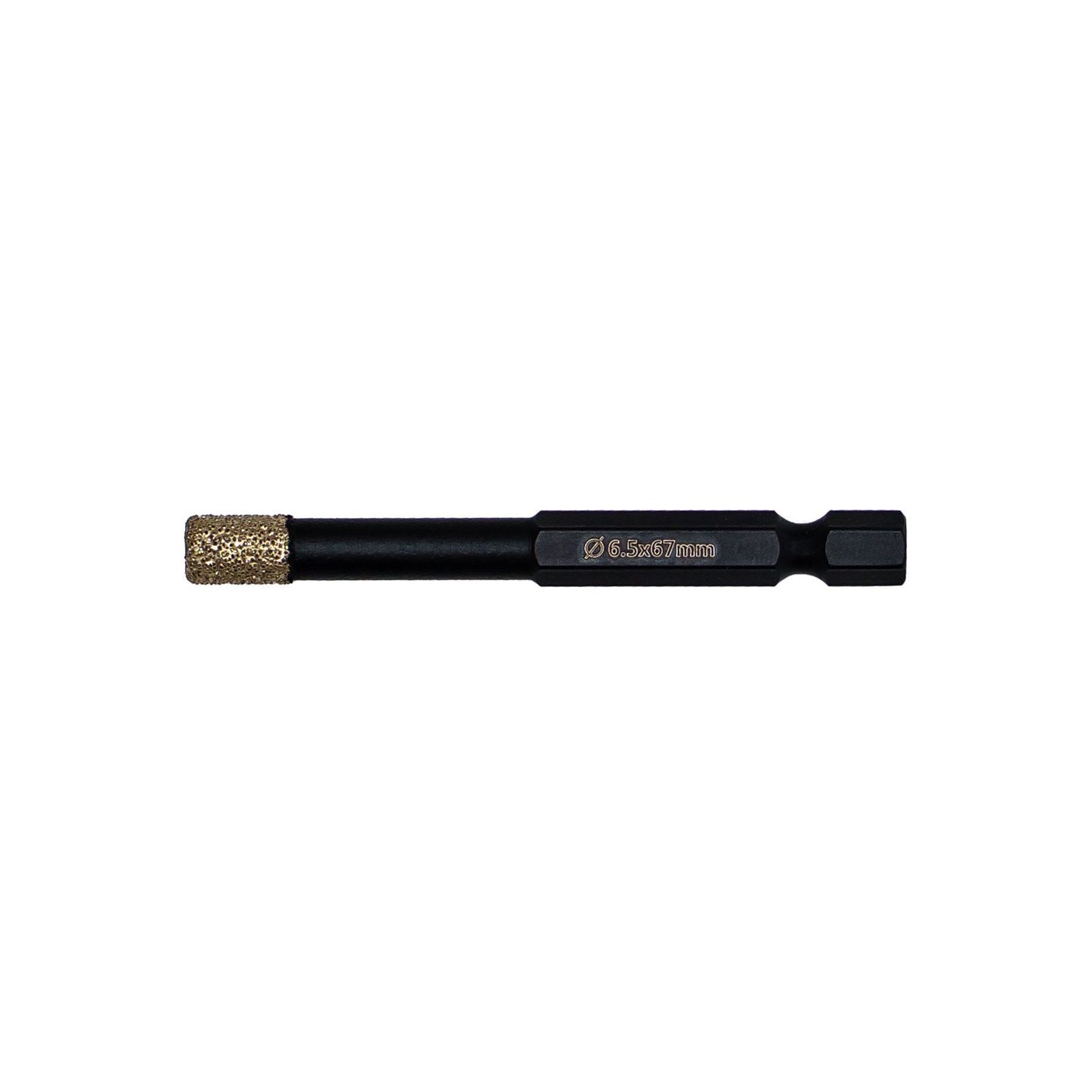 Brazed core drill bit