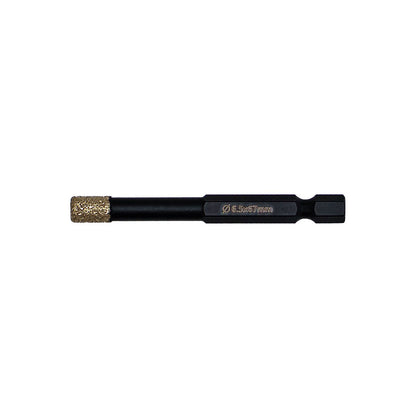 Brazed core drill bit