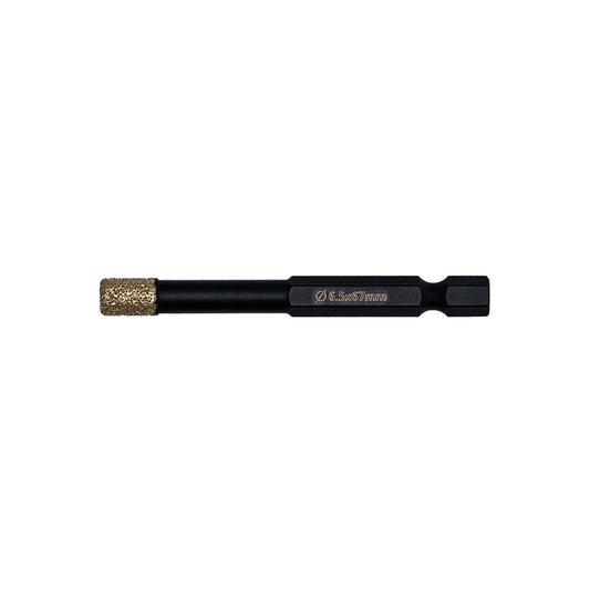 Brazed core drill bit