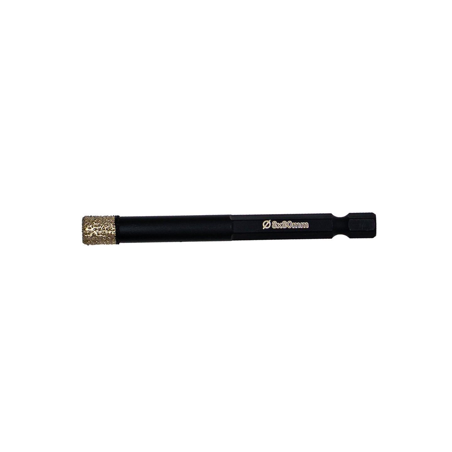 Brazed core drill bit