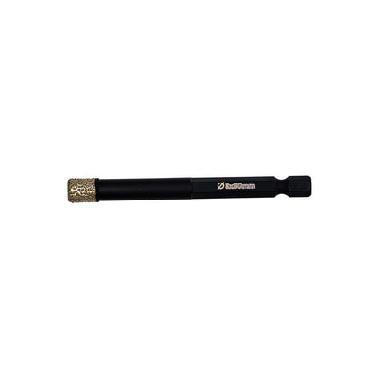 Brazed core drill bit