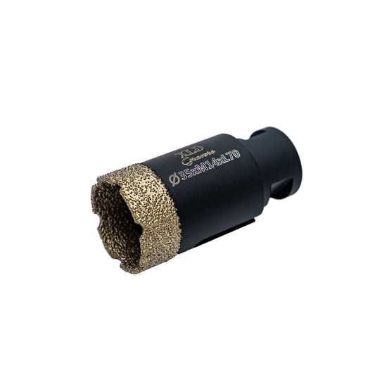 Brazed diamond masonry drill bit