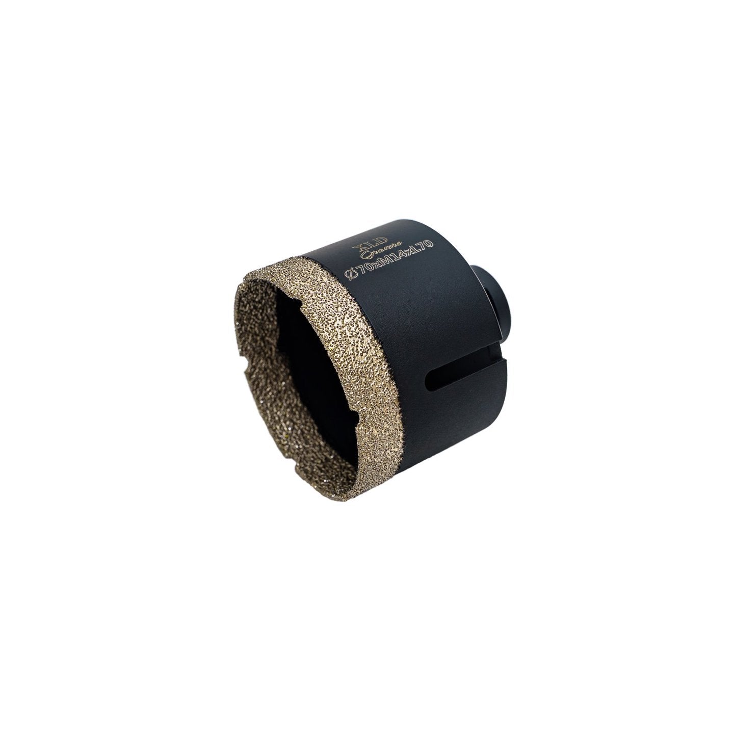 Brazed diamond masonry drill bit
