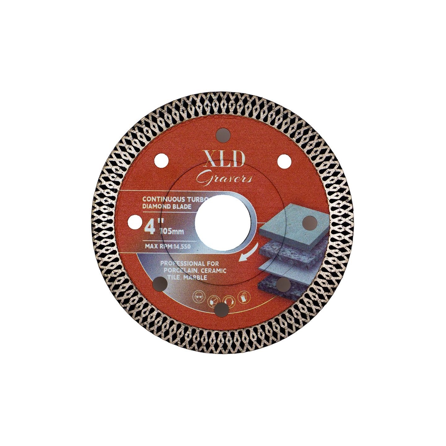 Continuous Turbo Diamond Saw Blade
