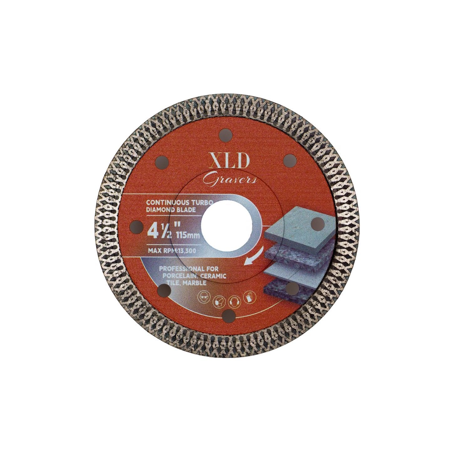 Continuous Turbo Diamond Saw Blade