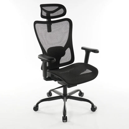 9018 Series Premium Ergonomic Office Chair Black Mesh