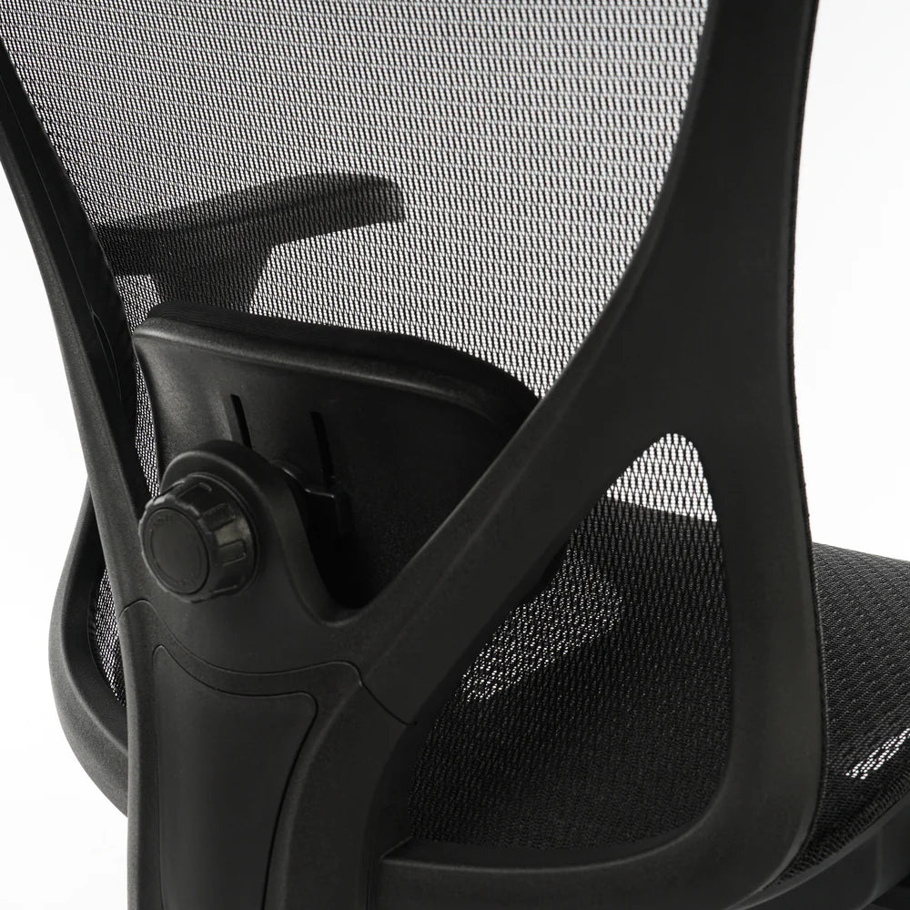 9018 Series Premium Ergonomic Office Chair Black Mesh