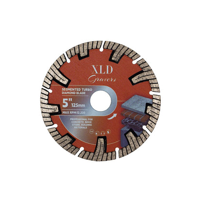 Segmented Turbo Diamond Saw Blade