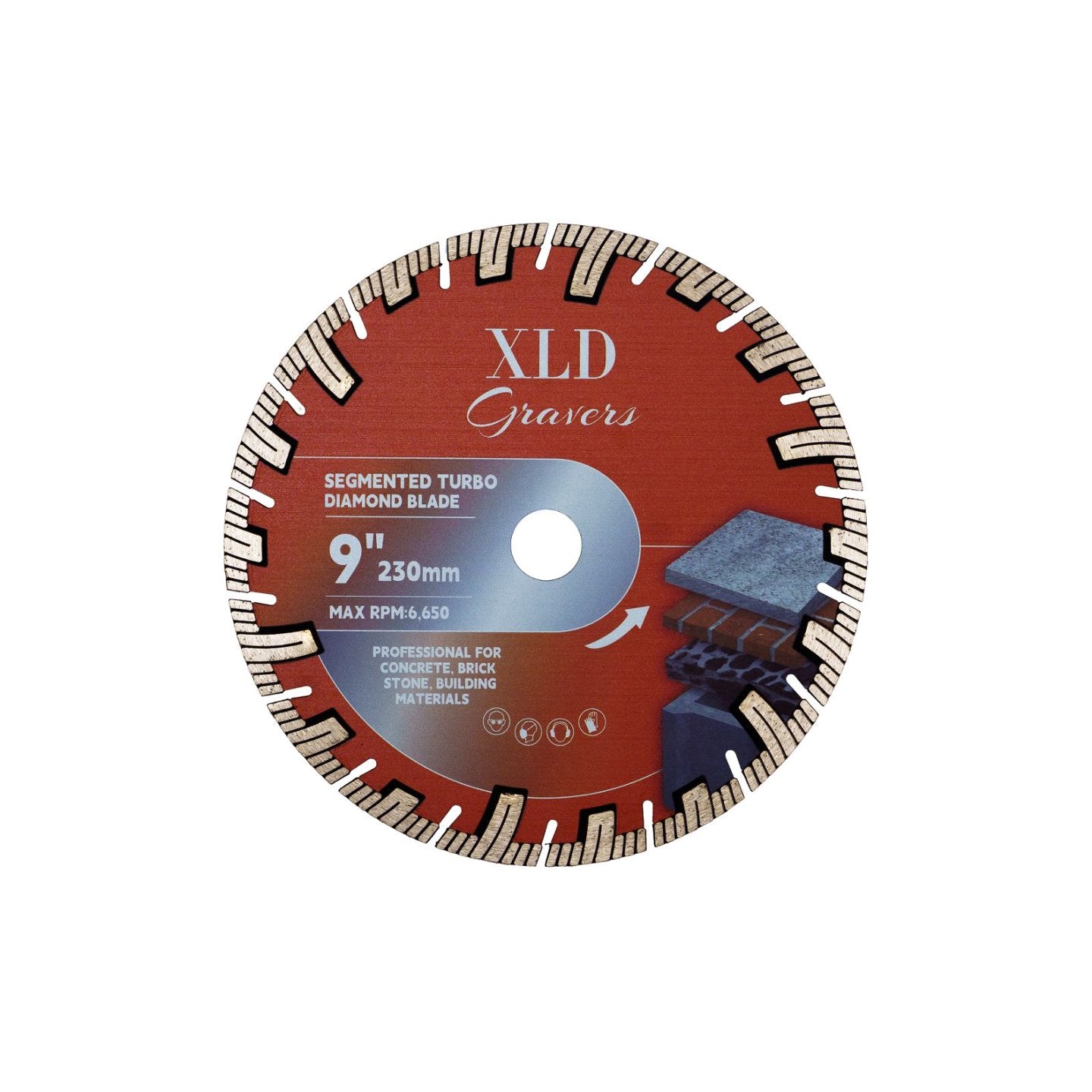 Segmented Turbo Diamond Saw Blade