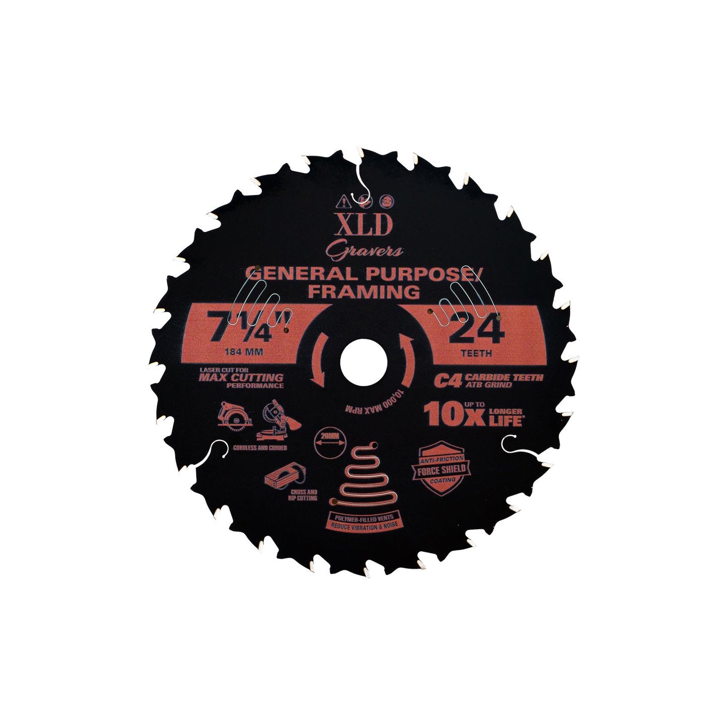 Wood Circular Saw Blade 184mm