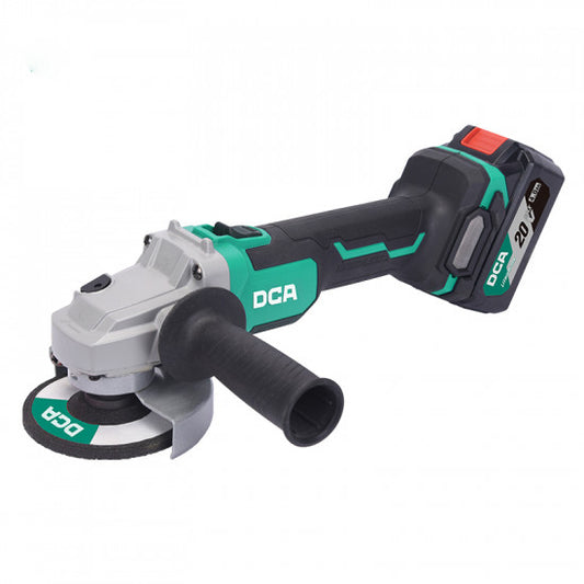 DCA ADSM03-125 Cordless Brushless Angle Grinder