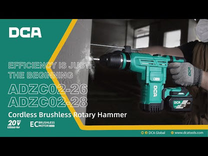 DCA ADZC02-26 Cordless Brushless Rotary Hammer